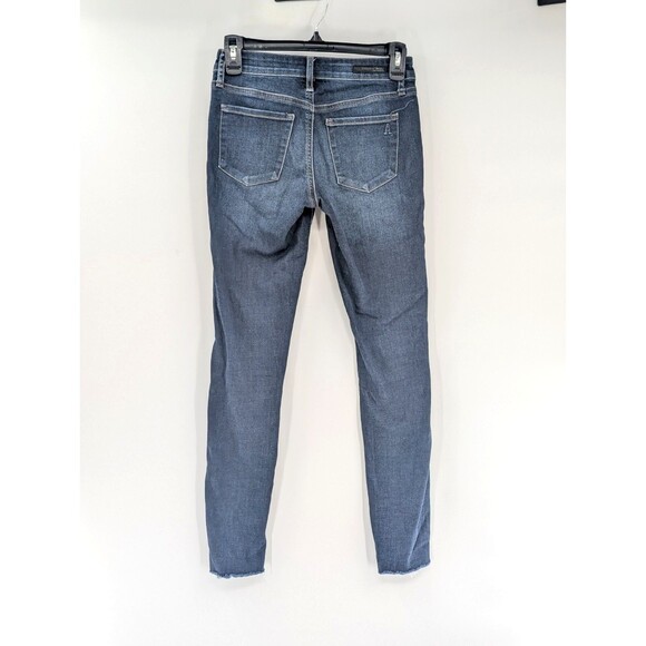 Articles of Society Womens Sarah Cut Off Hem Butterfly Skinny Fit Jeans Size 24 - Picture 2 of 10